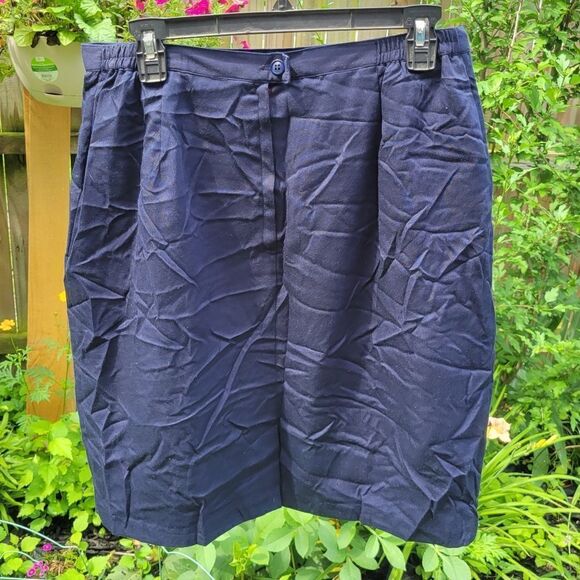 Blue Midi Skirt  - Picture 8 of 11